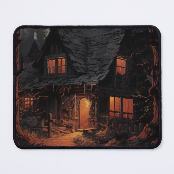 Item preview, REFUGE - COTTAGECORE DARK FANTASY ART STYLE designed and sold by VistaThreadsCo.
