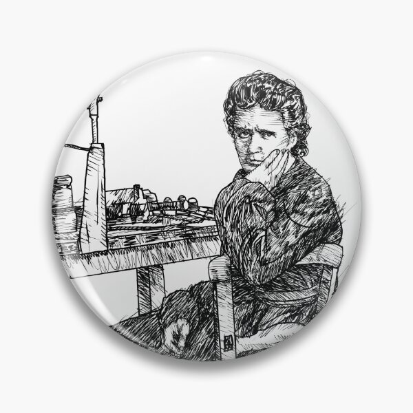 Item preview, MARIE CURIE ink portrait .1 designed and sold by lautir.