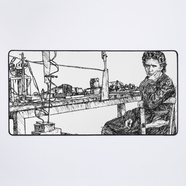 Item preview, MARIE CURIE ink portrait .1 designed and sold by lautir.