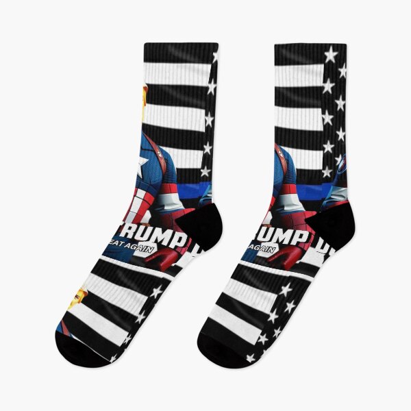 Item preview, Captain Trump Blue Line Flag #5 Make America Great Again designed and sold by CaptainTrump.
