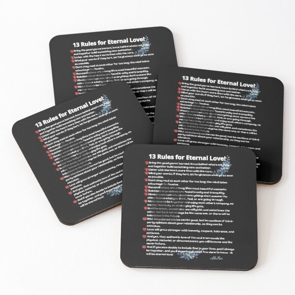 Item preview, Inspirational Love Rules for Valentine's: Find Eternal Love  designed and sold by TeeAauthenticF.