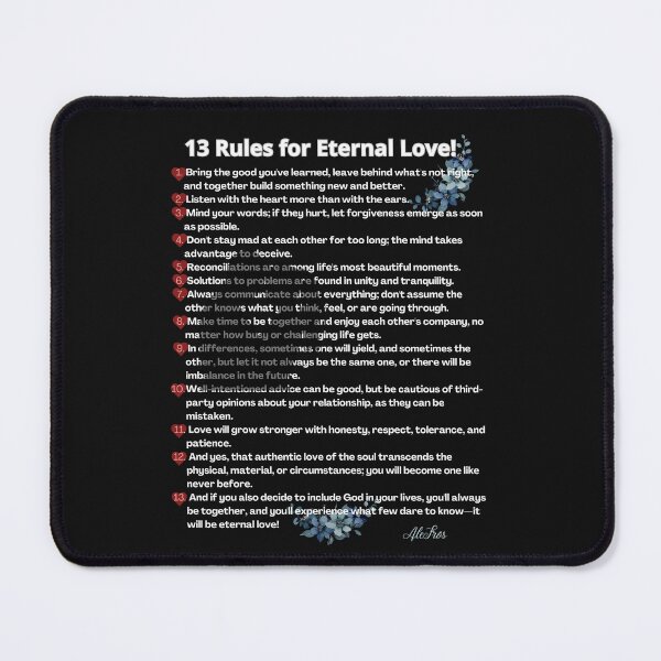 Item preview, Inspirational Love Rules for Valentine's: Find Eternal Love designed and sold by TeeAauthenticF.