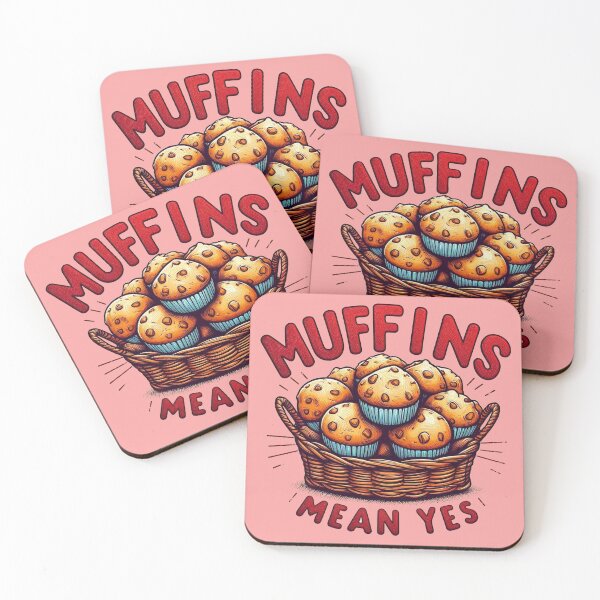 Item preview, Muffins mean yes designed and sold by Vkinsify.