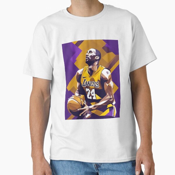 Item preview, Kobe Bryant Art. Lakers Basketball Druck Kunstwerk designed and sold by kakarikihill.