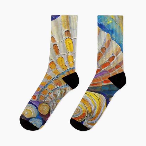 Item preview, Seashells Abstract I designed and sold by Susan Rydberg.