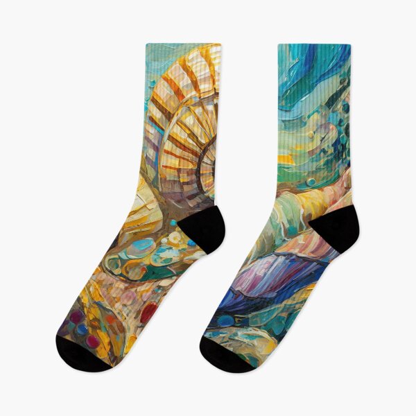 Item preview, Seashells Abstract III designed and sold by Susan Rydberg.