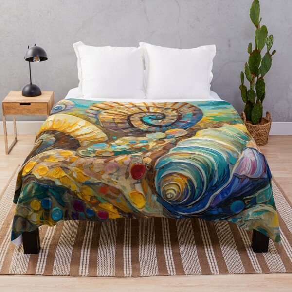 Item preview, Seashells Abstract III designed and sold by Susan Rydberg.