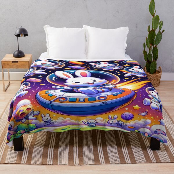 Item preview, Rabbits in space designed and sold by Digital Dreamsmiths.