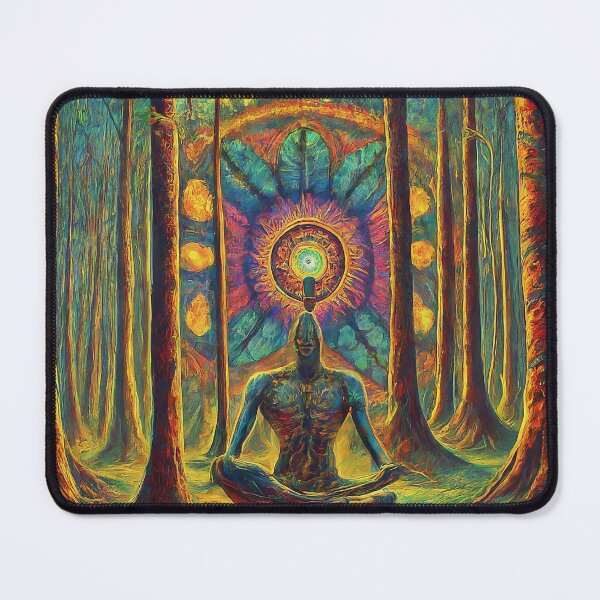 Artikelvorschau, Trippy Tranquility: Waldmeditation entworfen und verkauft von ZipperDragon88.