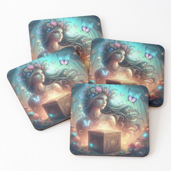 Item preview, Pandora with her Magical Box designed and sold by CailaStyle.