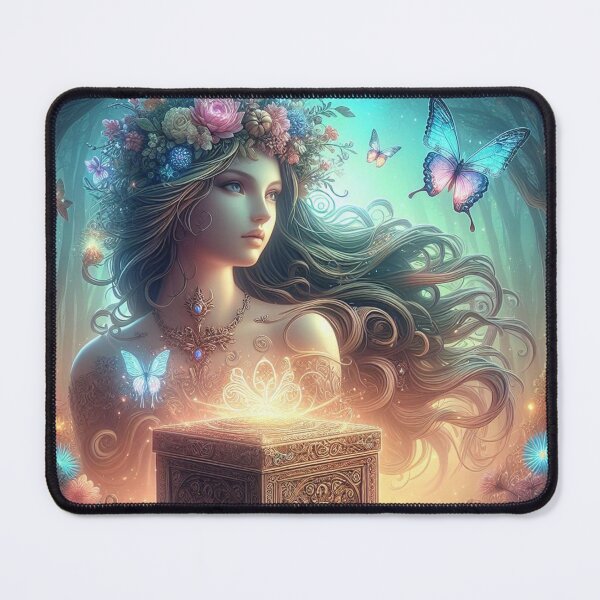 Item preview, Pandora with her Magical Box designed and sold by CailaStyle.