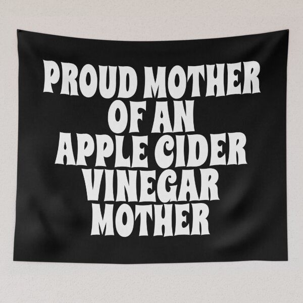 Item preview, PROUD MOTHER OF AN APPLE CIDER VINEGAR (ACV) MOTHER design for fermentation, probiotic, and digestion enthusiasts designed and sold by PuddleMart.