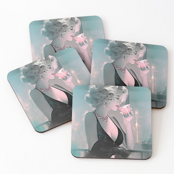 Item preview, Bourbon Room Elegance: The Blonde Hostess designed and sold by Sanctum Icons.