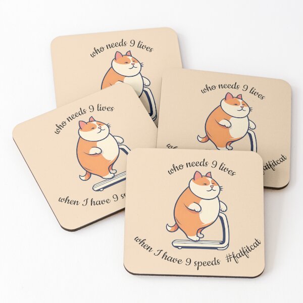 Item preview, #fatfitcat designed and sold by WildLadyWood.