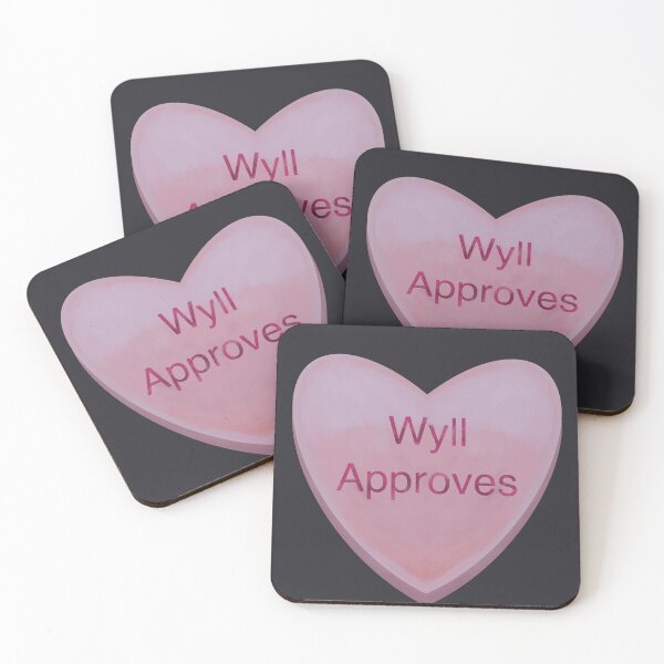 Item preview, Wyll Approves - Valentines Heart Candy designed and sold by A-Little-Nerdy.
