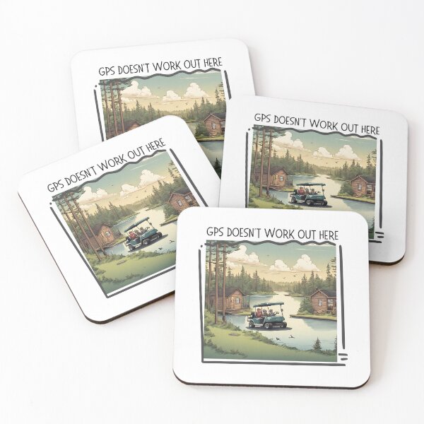 Item preview, GPS Doesn't Work Out Here designed and sold by OtterLakeCo.