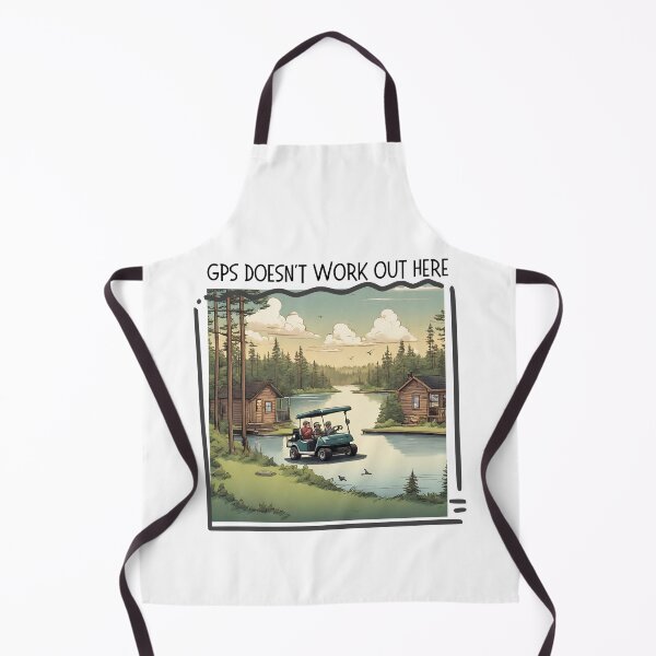 Item preview, GPS Doesn't Work Out Here designed and sold by OtterLakeCo.