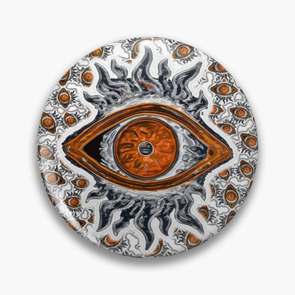 Item preview, Multi-EyemanOrange designed and sold by Klaus Bremner (Autotelic Art).