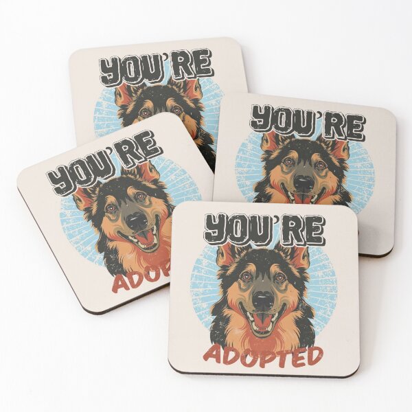 Item preview, Brave Doggo tells You're Adopted designed and sold by TMK STORE.
