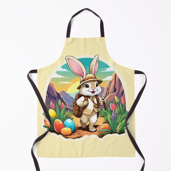 Item preview, The Easter Egg Hunt Adventure Bunny designed and sold by Ambitious Astronaut.