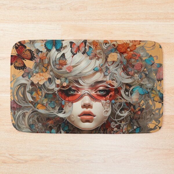 Item preview, Butterflies And Flowers designed and sold by Obsidian Ink by Wilshire.