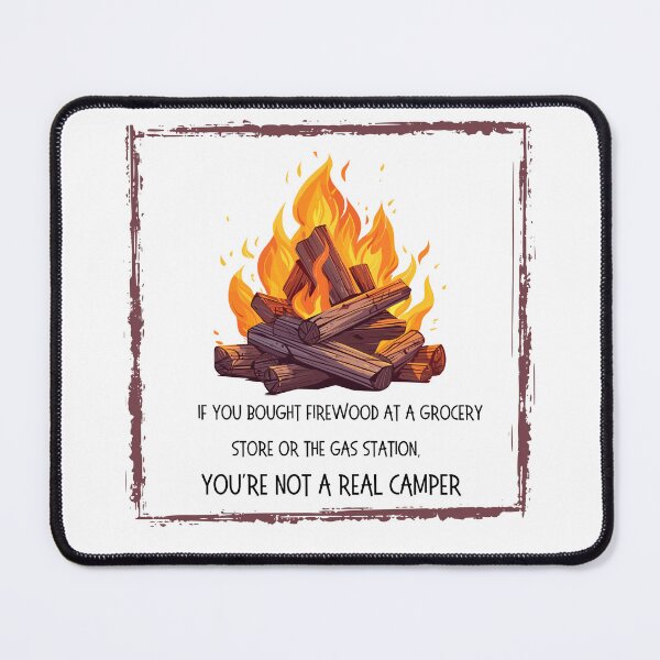 Item preview, You're Not a Real Camper If... designed and sold by OtterLakeCo.