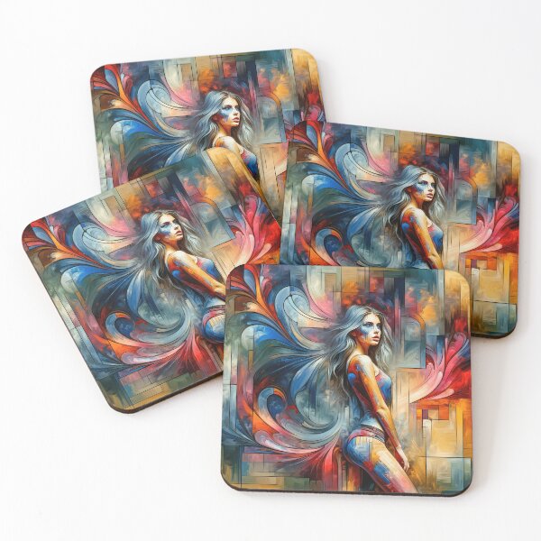 Item preview, Gigi Nuxn: Cascade of Colors Unbound designed and sold by nuxn.