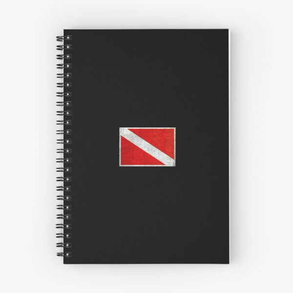 Item preview, Vintage scuba diving flag: all sales support ocean conservation  designed and sold by seekingclarity.