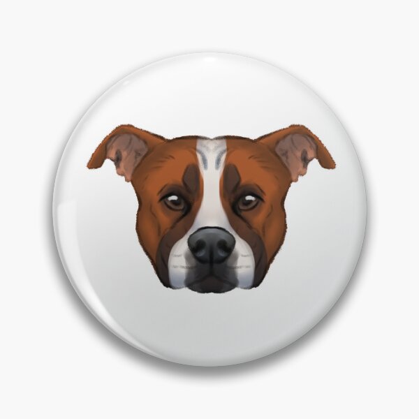 Item preview, red and white pit head designed and sold by swamppuppydesigns.
