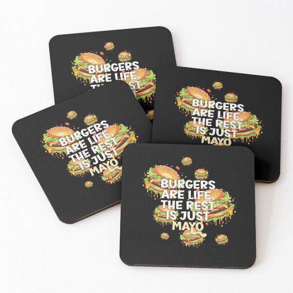 Item preview, Burgers are life, the rest is just mayo designed and sold by Vennquality.