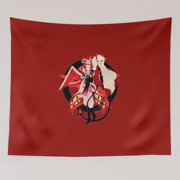 Item preview, Hazbin Hotel Charlie and Lucifer designed and sold by MillytaMemo.