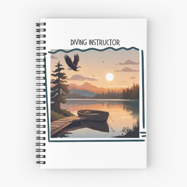 Item preview, Diving instructor designed and sold by OtterLakeCo.