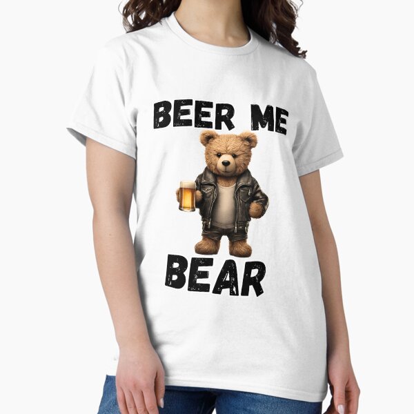 Item preview, Beer Me Badass Teddy Bear designed and sold by Fredster1966.