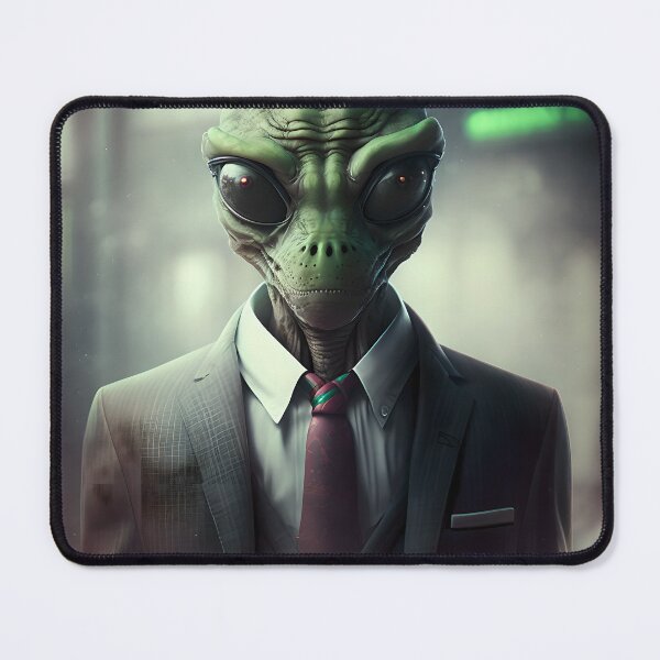 Item preview, Alien Businessman - Day Trader designed and sold by ai-depot.