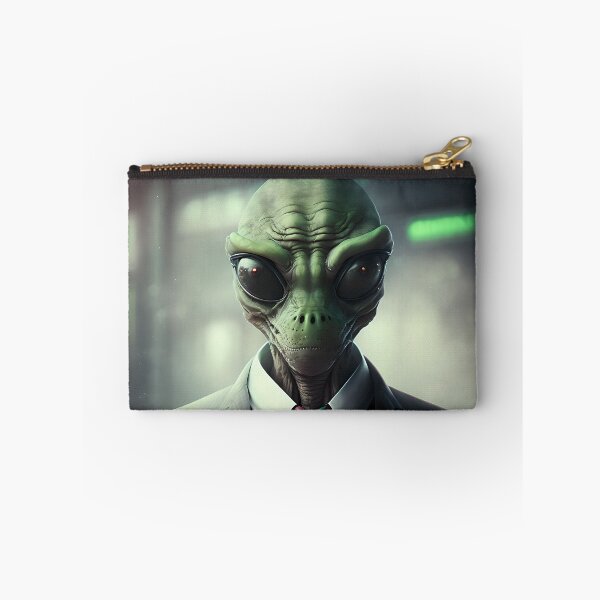 Item preview, Alien Businessman - Day Trader designed and sold by ai-depot.