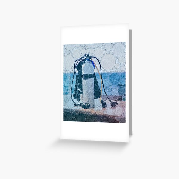Item preview, Scuba diving air tank: all sales support ocean conservation  designed and sold by seekingclarity.