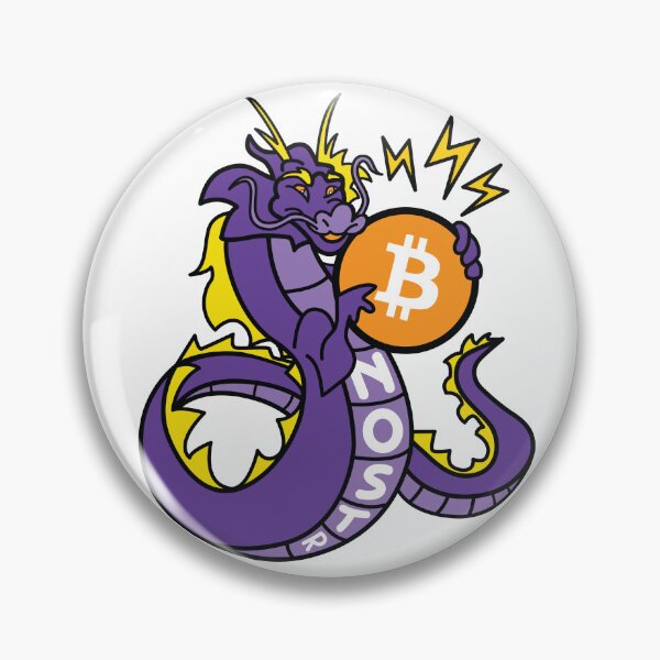 Item preview, Nostr Dragon designed and sold by bitpopart.