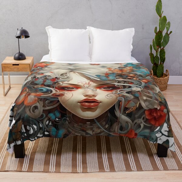 Item preview, Butterflies And Flowers designed and sold by Obsidian Ink by Wilshire.