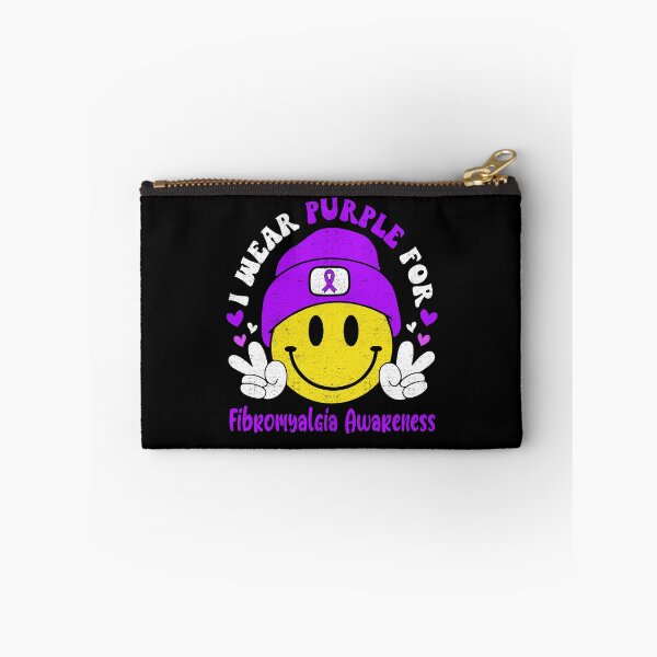 Item preview, I Wear Purple For Fibromyalgia Awareness, Fibromyalgia Awareness Month designed and sold by KatMercerr.