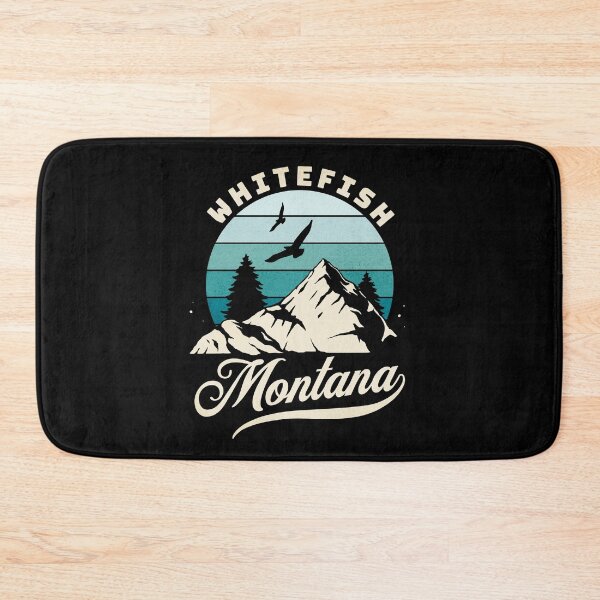 Item preview, Whitefish Montana MT Gift Vintage Style designed and sold by HosvPrint .s.