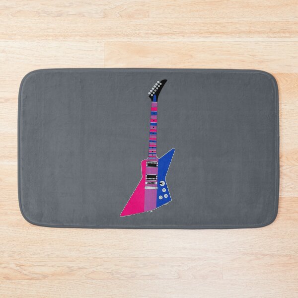 Item preview, Bi Pride Electric Guitar designed and sold by skye-studio.