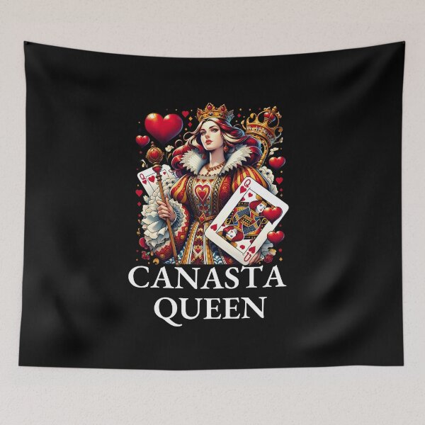 Item preview, Royal Flush: Canasta Queen of Hearts Card Tee Design designed and sold by Ingridpd.