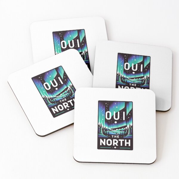 Item preview, OUI THE NORTH Northern Lights Canadian Tee designed and sold by patrice707.