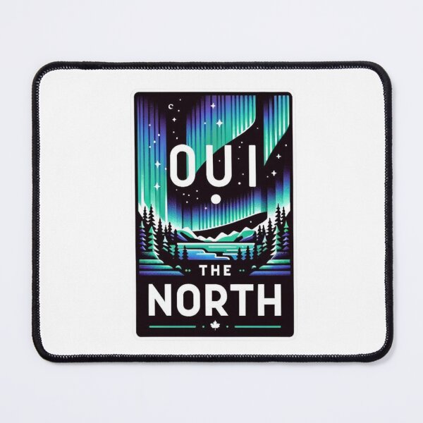Item preview, OUI THE NORTH Northern Lights Canadian Tee designed and sold by patrice707.