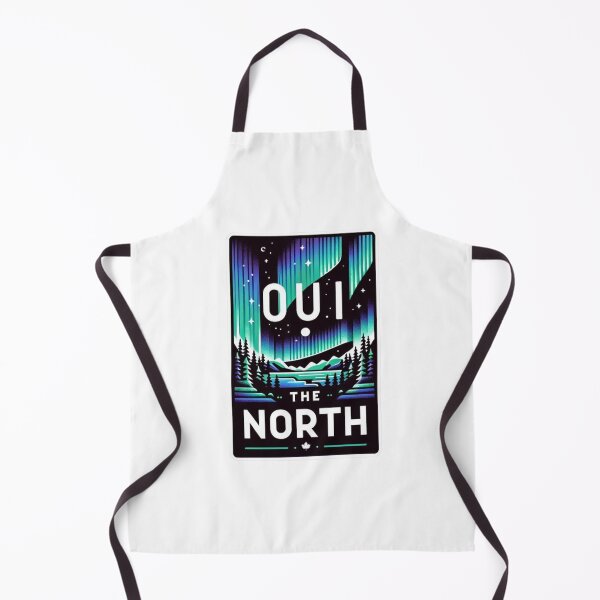 Item preview, OUI THE NORTH Northern Lights Canadian Tee designed and sold by patrice707.