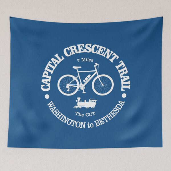 Item preview, Capital Crescent Trail (Cycling) designed and sold by curranmorgan.