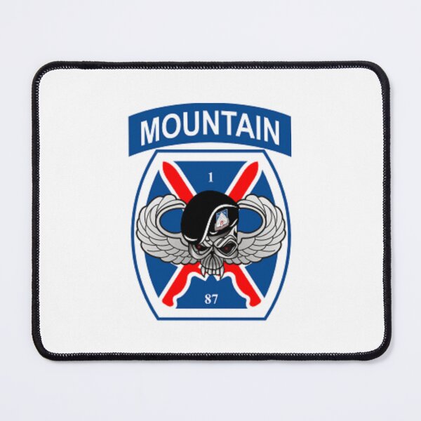 Item preview, US Army 1st Battalion, 87th Infantry Regiment, (1/8) 10th Mountain Division designed and sold by MilitaryPlus.