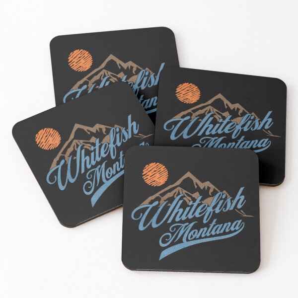 Item preview, Whitefish Montana MT Gift Vintage Style designed and sold by HosvPrint .s.
