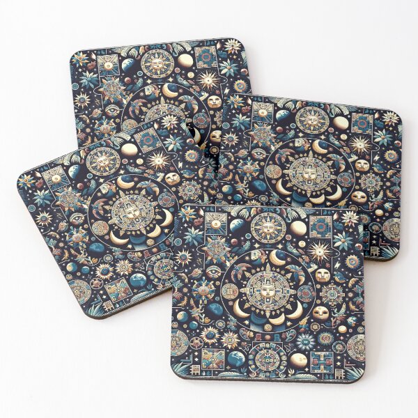 Item preview, seamless pattern ancient maya tribe designed and sold by rizaldz.