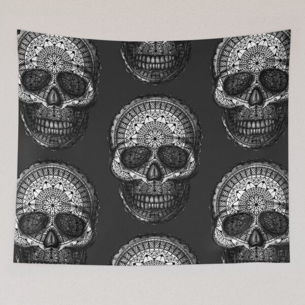 Item preview, Mandala Skull designed and sold by Felipe Navega.
